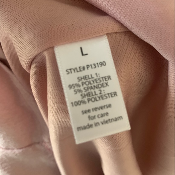 Ruched Light Pink Women’s Romper - Picture 5 of 5